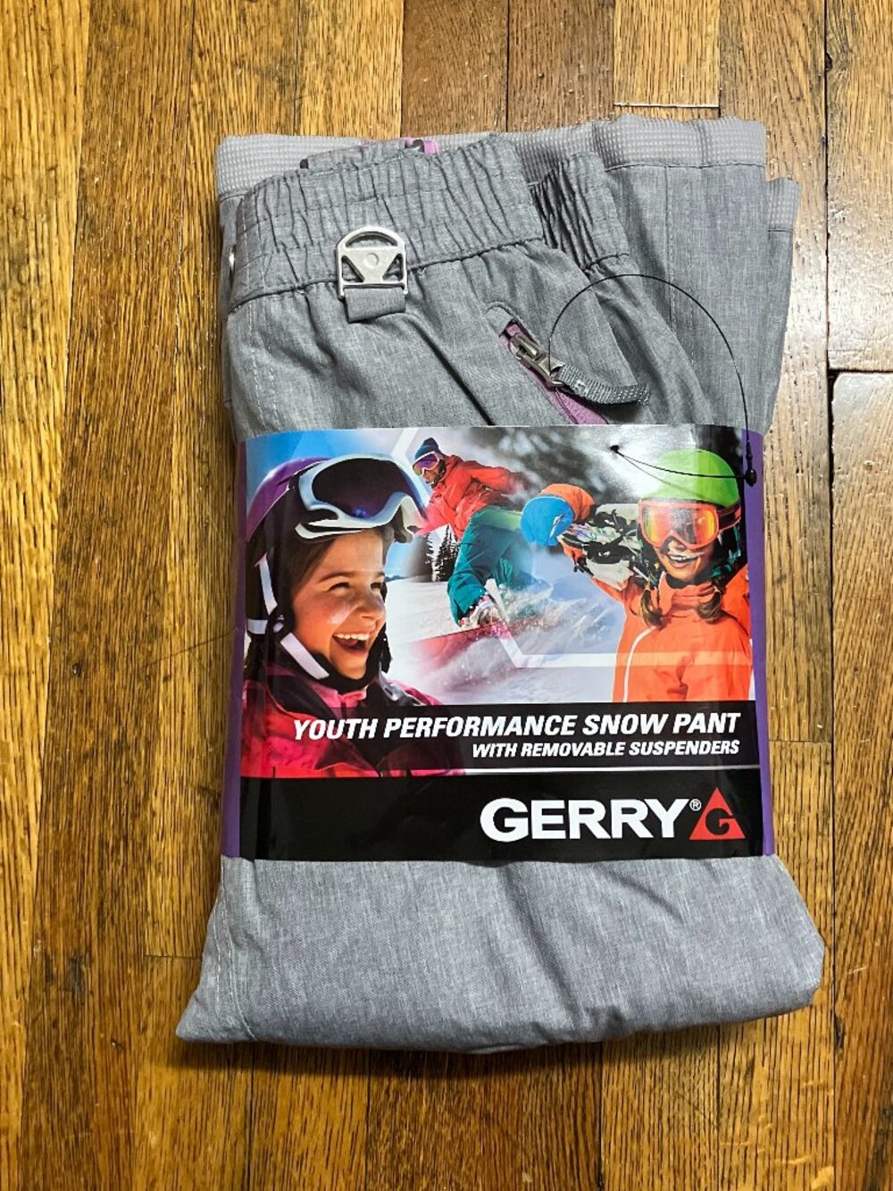 NWT Gerry Girl's Snow Pant - Gray